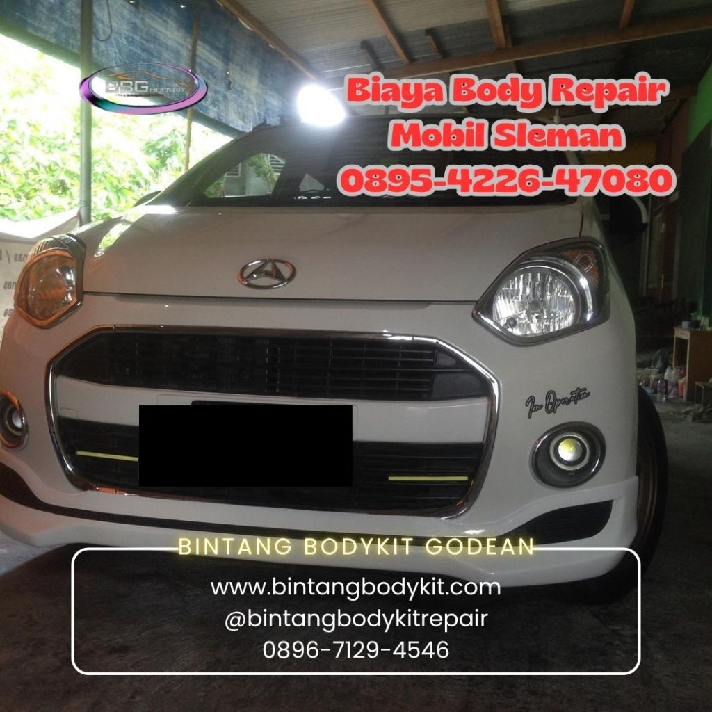 Biaya Body Repair Mobil Sleman