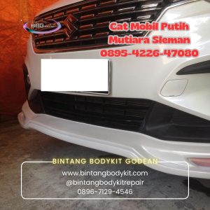 Cat Mobil Putih Mutiara Sleman