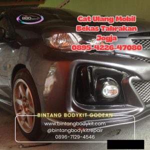 Cat Ulang Mobil Bekas Tabrakan Jogja