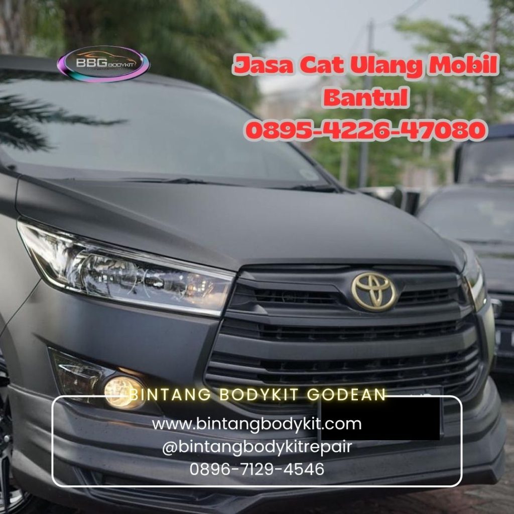 Jasa Cat Ulang Mobil Bantul