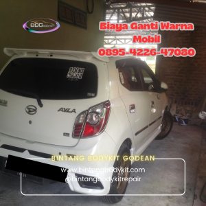 Biaya Ganti Warna Mobil