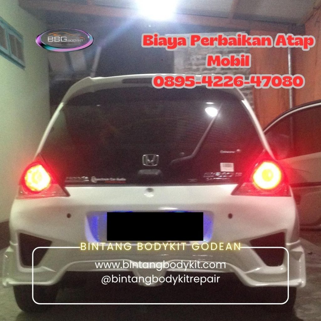 Biaya Perbaikan Atap Mobil