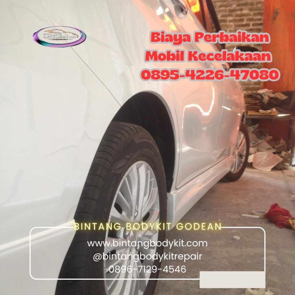 Biaya Perbaikan Mobil Kecelakaan