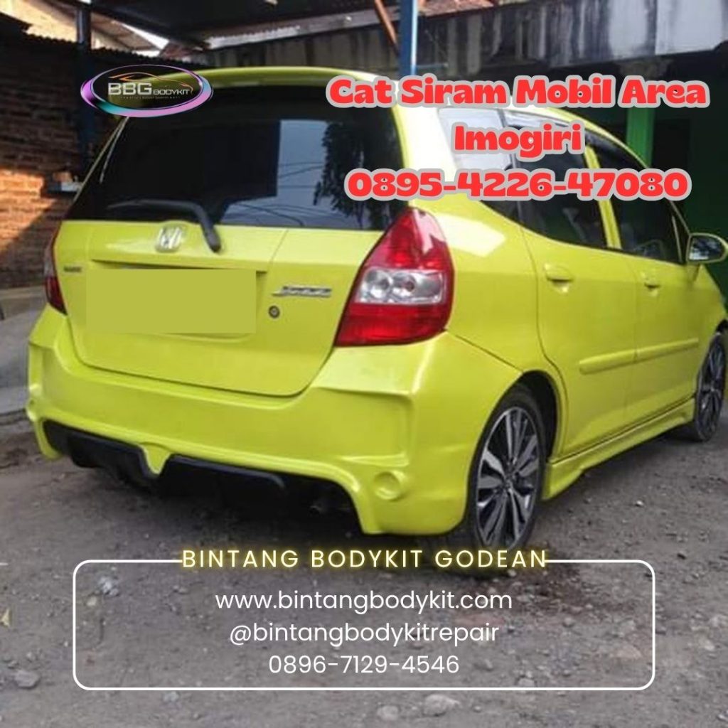Cat Siram Mobil Area Imogiri