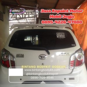 Jasa Repaint Motor Mobil Jogja