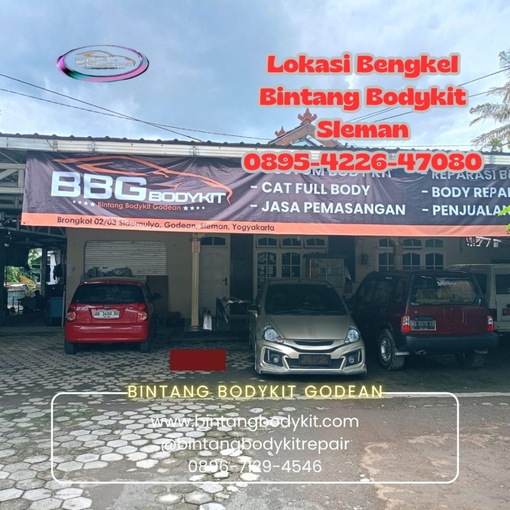 Lokasi Bengkel Bintang Bodykit Sleman