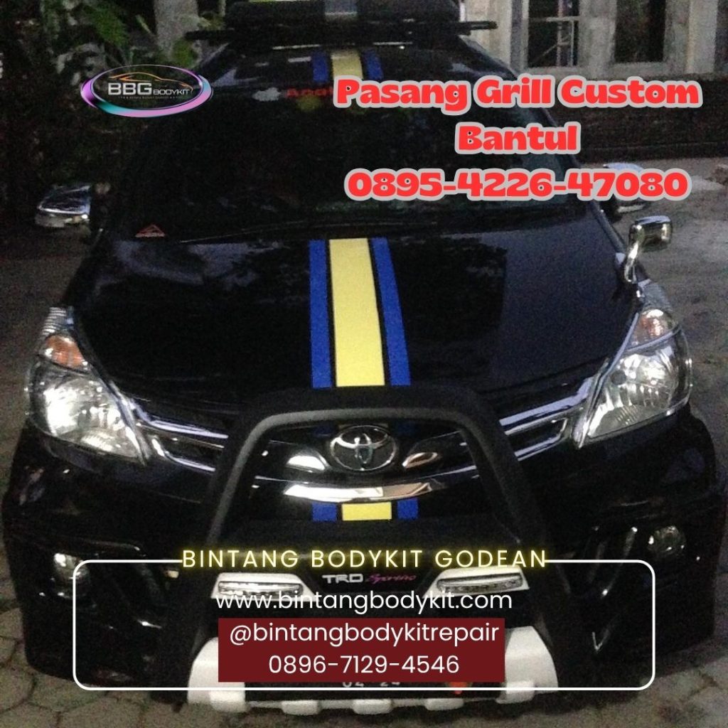 Pasang Grill Mobil Custom Bantul