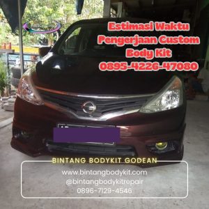 Estimasi Waktu Pengerjaan Custom Body Kit