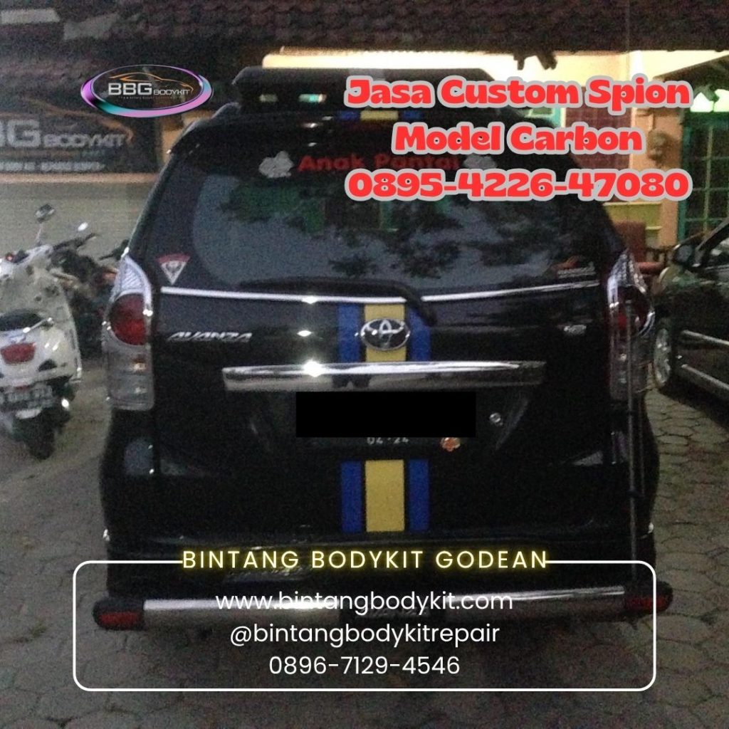 Jasa Custom Spion Model Carbon