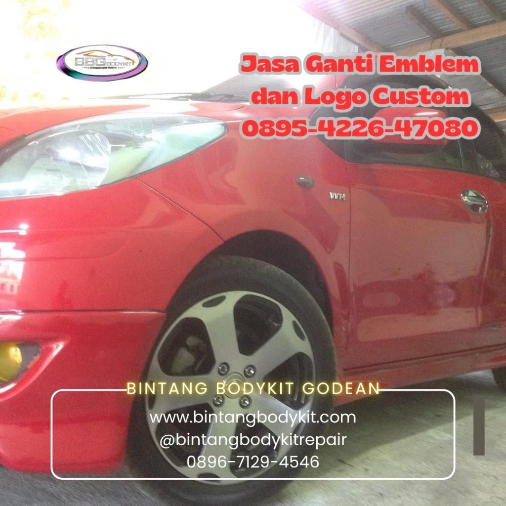 Jasa Ganti Emblem dan Logo Custom