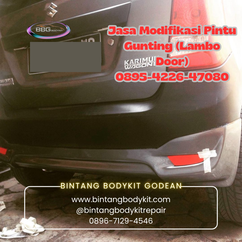 Jasa Modifikasi Pintu Gunting (Lambo Door)