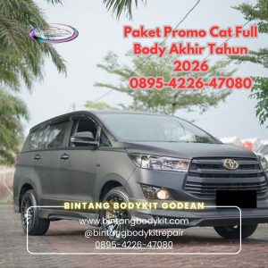Paket Promo Cat Full Body Akhir Tahun 2026