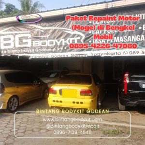 Paket Repaint Motor (Moge) di Bengkel Mobil