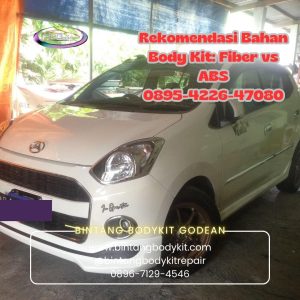 Rekomendasi Bahan Body Kit: Fiber vs ABS