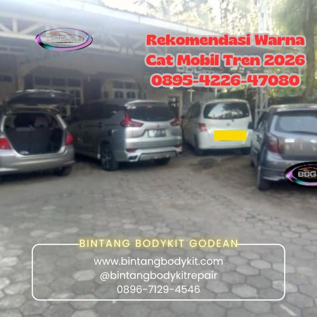 Rekomendasi Warna Cat Mobil Tren 2026
