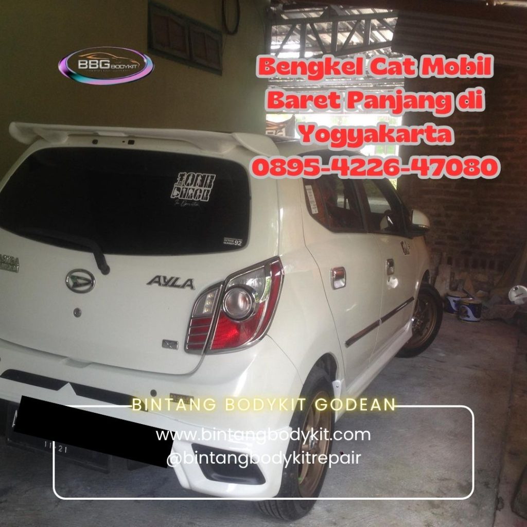 Bengkel Cat Mobil Baret Panjang di Yogyakarta