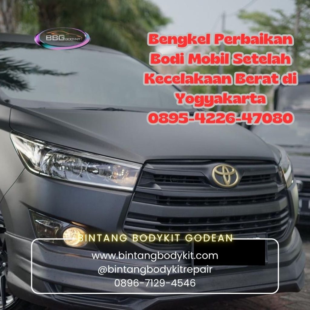 Bengkel Perbaikan Bodi Mobil Setelah Kecelakaan Berat di Yogyakarta