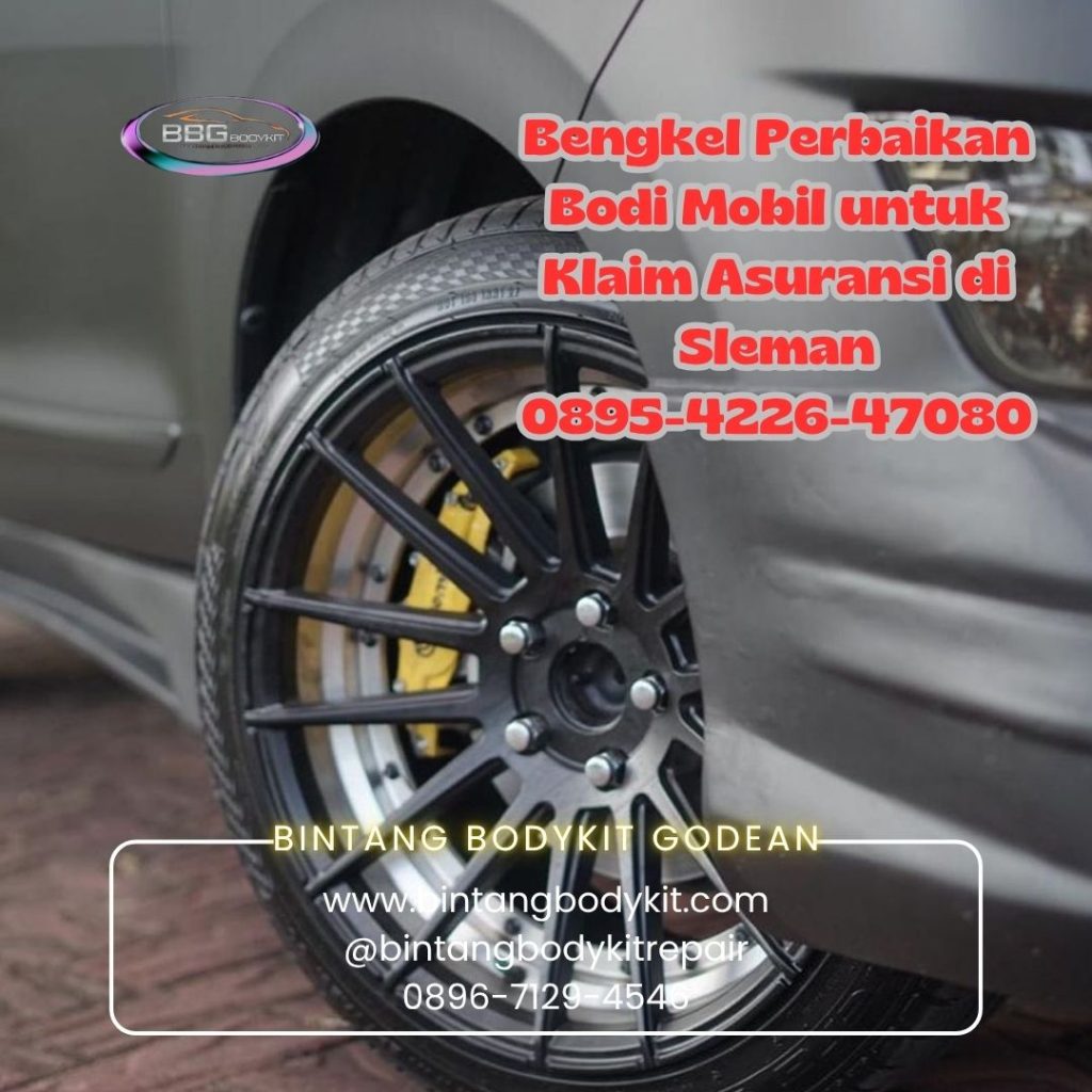 Bengkel Perbaikan Bodi Mobil untuk Klaim Asuransi di Sleman