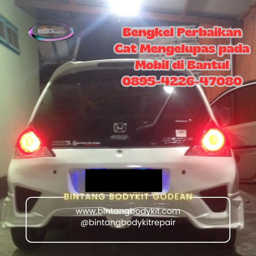 Bengkel Perbaikan Cat Mengelupas pada Mobil di Bantul