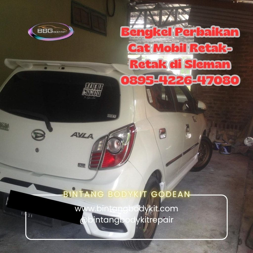 Bengkel Perbaikan Cat Mobil Retak-Retak di Sleman