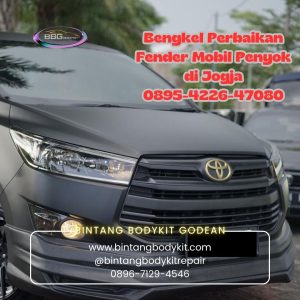 Bengkel Perbaikan Fender Mobil Penyok di Jogja