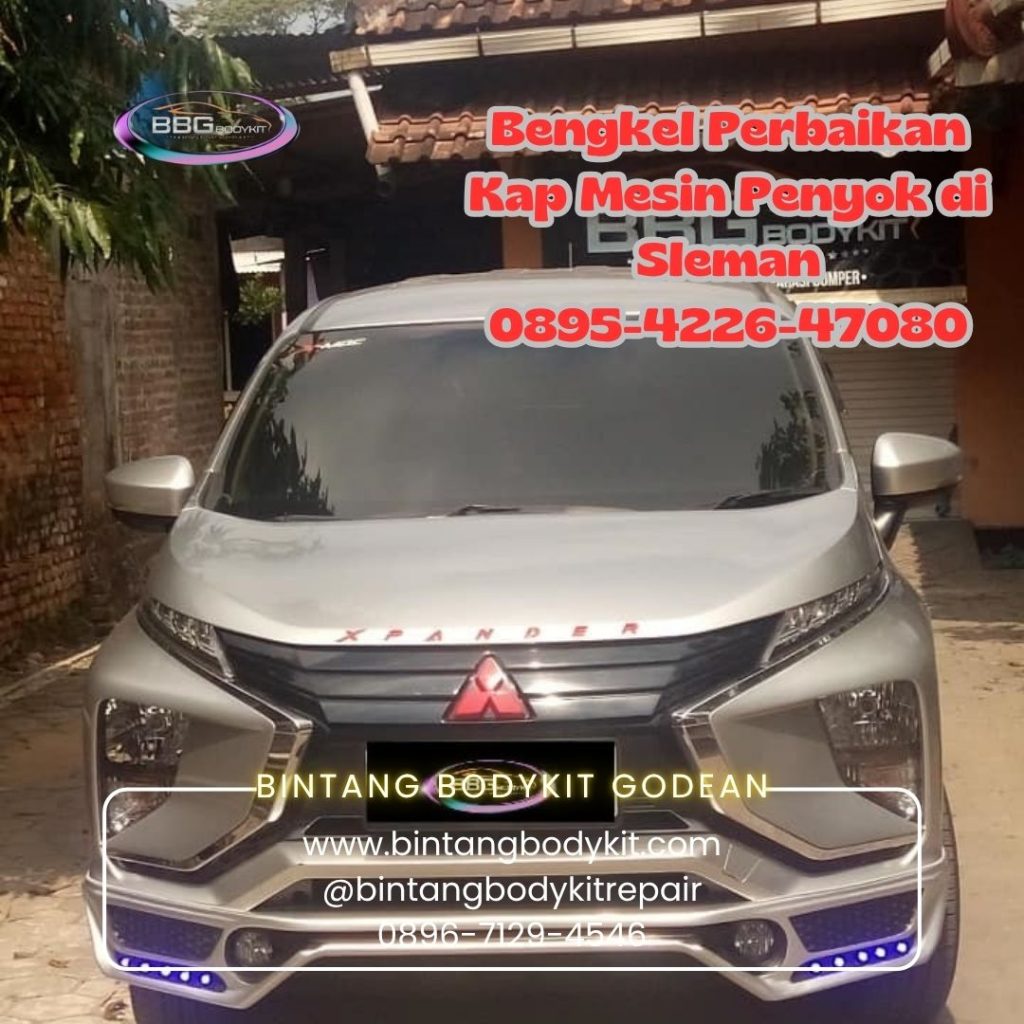 Bengkel Perbaikan Kap Mesin Penyok di Sleman