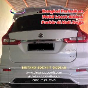 Bengkel Perbaikan Mobil Lecet Akibat Parkir di Mall Jogja