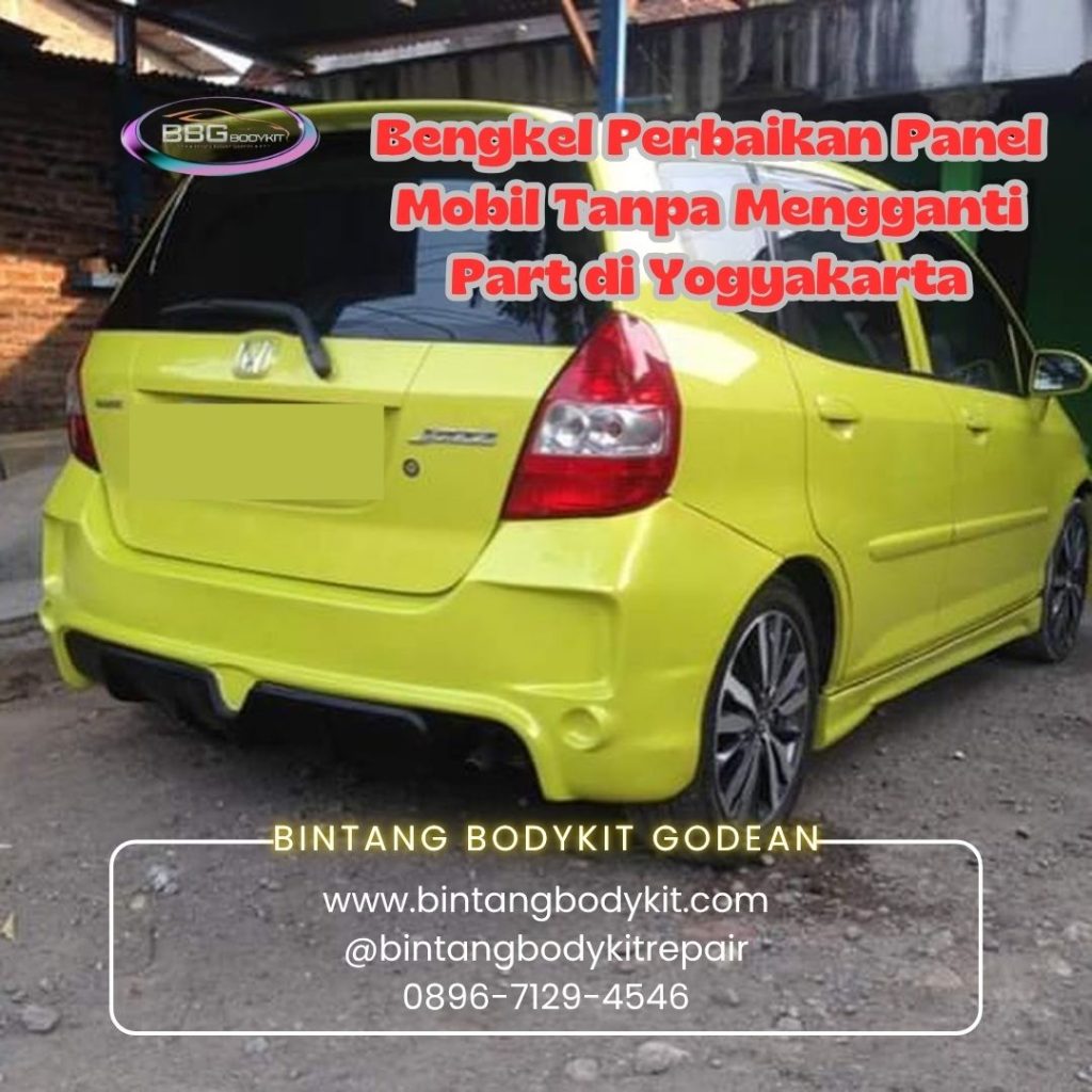 Bengkel Perbaikan Panel Mobil Tanpa Mengganti Part di Yogyakarta