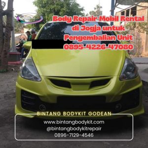 Body Repair Mobil Rental di Jogja untuk Pengembalian Unit