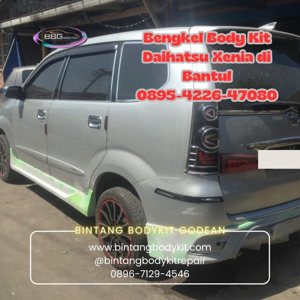 Bengkel Body Kit Daihatsu Xenia di Bantul