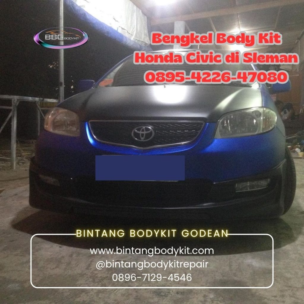Bengkel Body Kit Honda Civic di Sleman