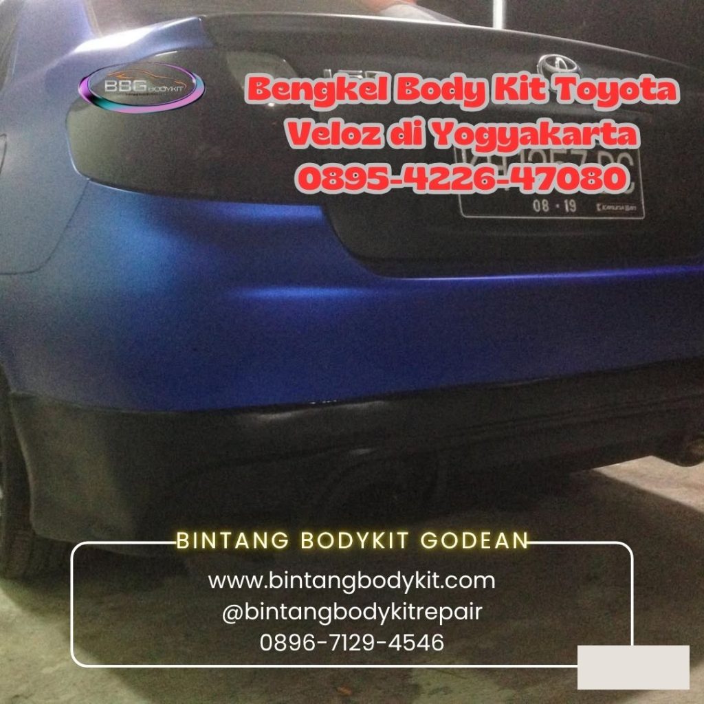Bengkel Body Kit Toyota Veloz di Yogyakarta