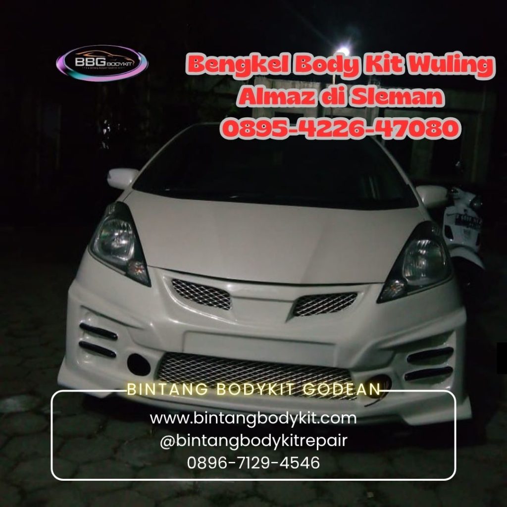 Bengkel Body Kit Wuling Almaz di Sleman