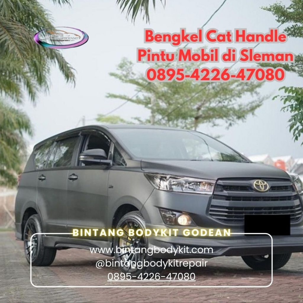 Bengkel Cat Handle Pintu Mobil di Sleman