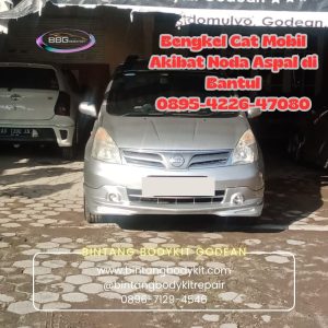 Bengkel Cat Mobil Akibat Noda Aspal di Bantul