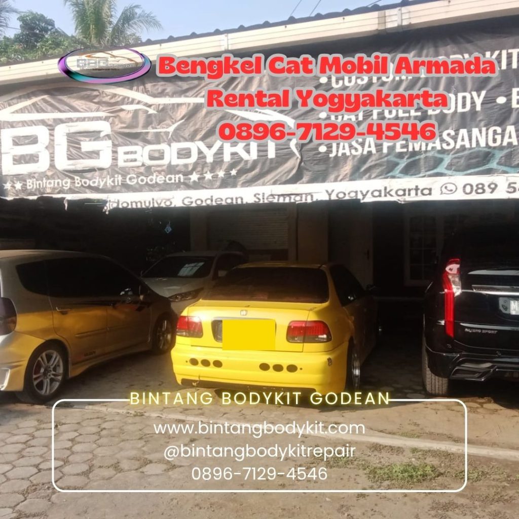 Bengkel Cat Mobil Armada Rental Yogyakarta