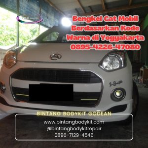 Bengkel Cat Mobil Berdasarkan Kode Warna di Yogyakarta