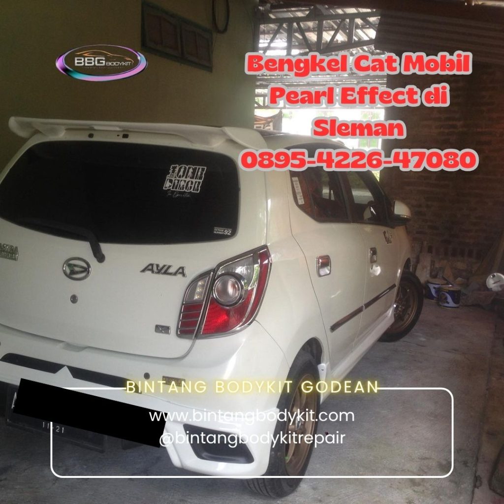 Bengkel Cat Mobil Pearl Effect di Sleman