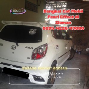 Bengkel Cat Mobil Pearl Effect di Sleman