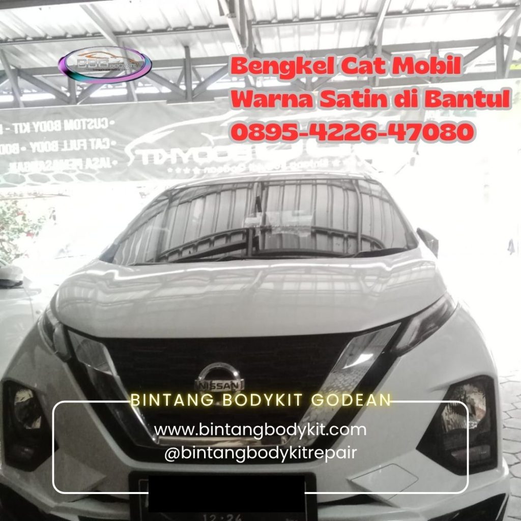 Bengkel Cat Mobil Warna Satin di Bantul