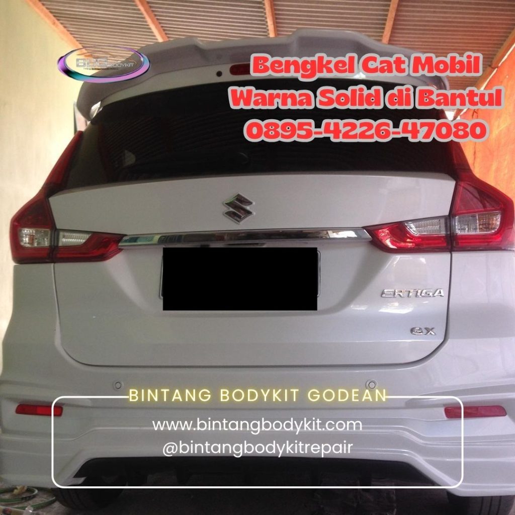 Bengkel Cat Mobil Warna Solid di Bantul