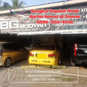 Bengkel Repaint Mobil Harian Hemat di Sleman