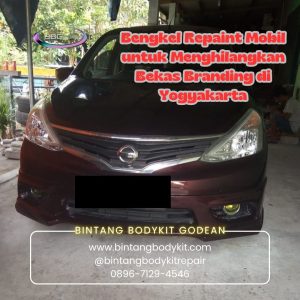 Bengkel Repaint Mobil untuk Menghilangkan Bekas Branding di Yogyakarta
